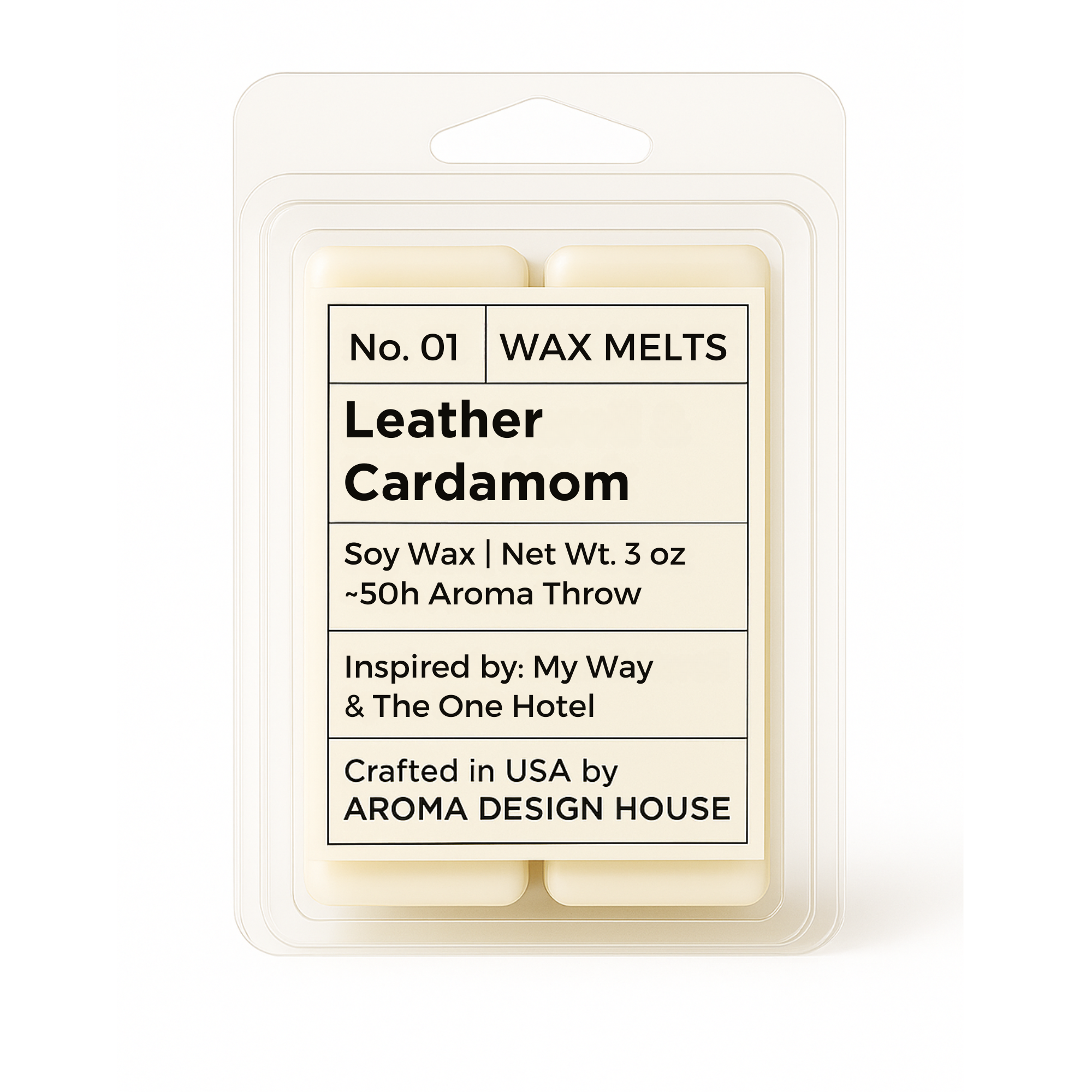 No. 01 – Leather Cardamom - Inspired by: My Way & The One Hotel
